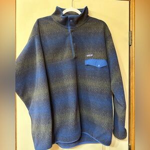 Patagonia men’s snap-T Synchilla pullover